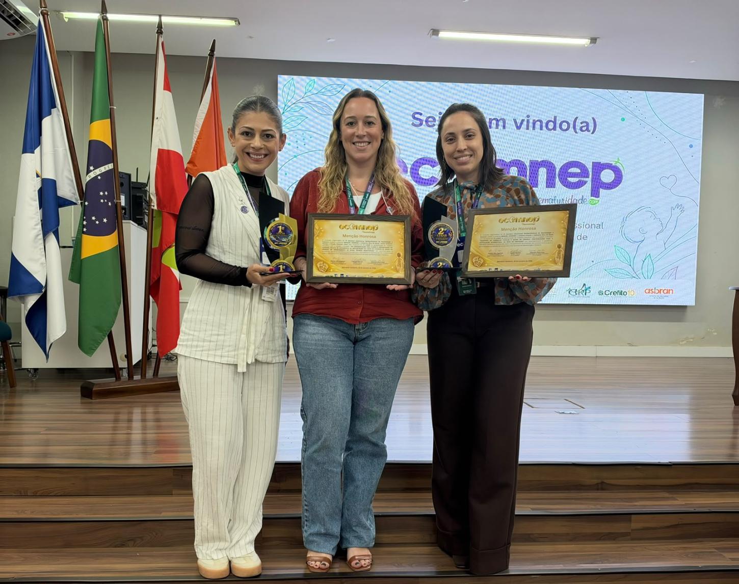 Projetos de Balneário Camboriú são premiados no 2º Encontro Catarinense Multiprofissional de Neonatologia e Pediatria
