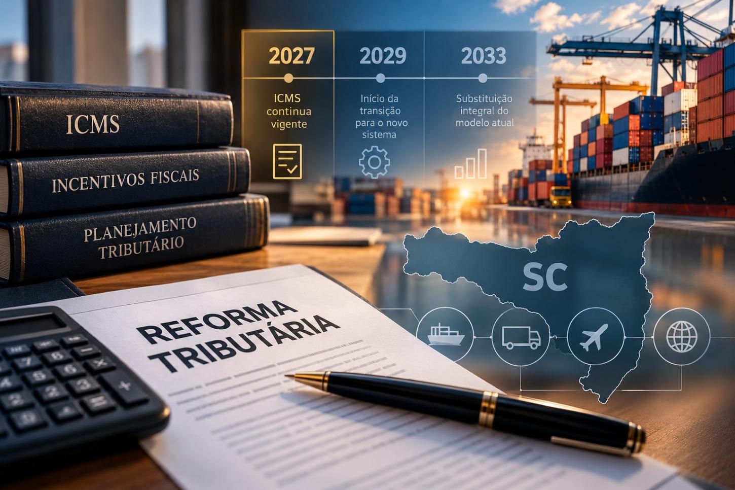 Reforma Tributária: incentivos fiscais de ICMS continuam em 2027 e exigem planejamento das empresas catarinenses