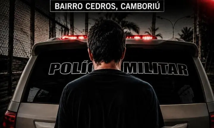12º Batalhão prende homem procurado por tráfico de drogas em Camboriú