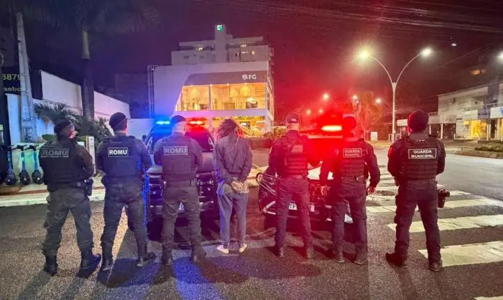 Ação conjunta entre Guardas Municipais de Balneário Camboriú e Itajaí prendem agressor de youtuber