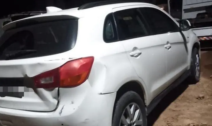Agentes de trânsito localizam motorista de 31 anos após colisão e fuga