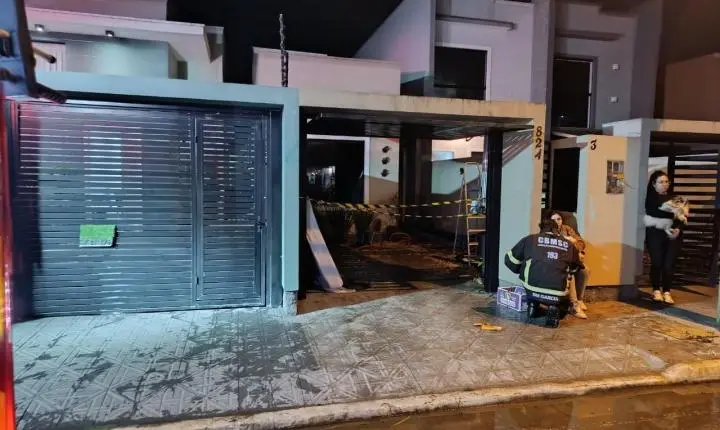 Animais de estimação morrem durante incêndio na noite de quarta-feira