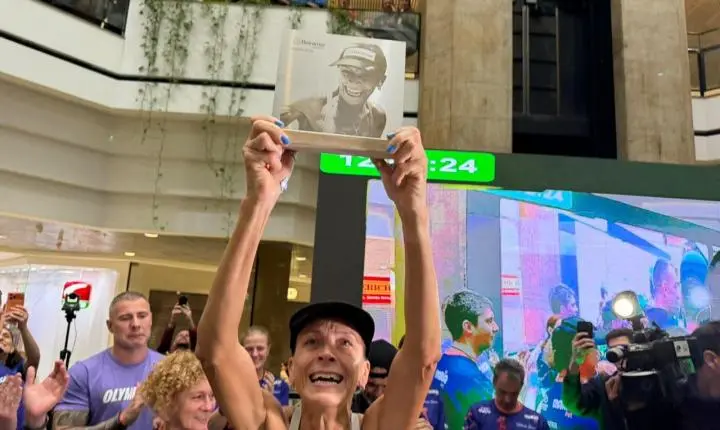 Aos 55 anos, brasileira corre mais de 846 km em sete dias e quebra recorde mundial
