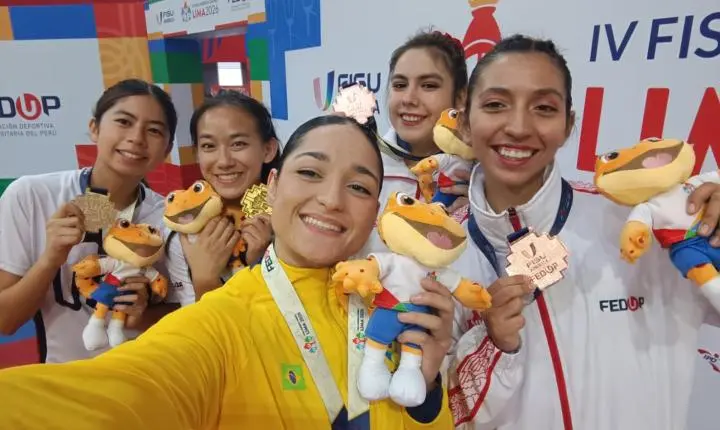 Atleta de Balneário Camboriú conquista duas medalhas no FISU America Games