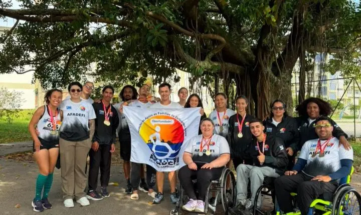 Atletas de Balneário Camboriú garantem mais de 60 medalhas no Meeting Paralímpico em Florianópolis