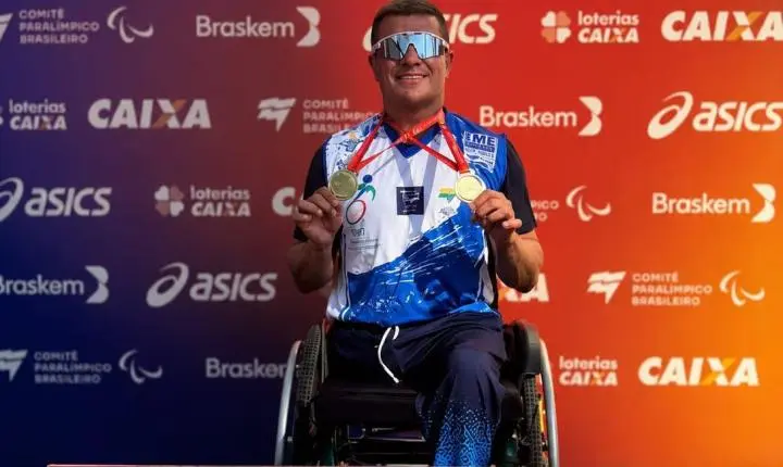 Atletas de Balneário Camboriú garantem mais de 60 medalhas no Meeting Paralímpico em Florianópolis