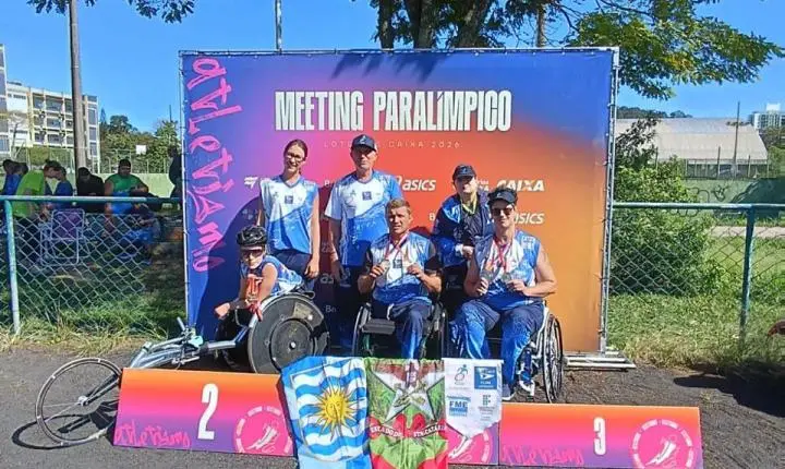 Atletas de Balneário Camboriú garantem mais de 60 medalhas no Meeting Paralímpico em Florianópolis