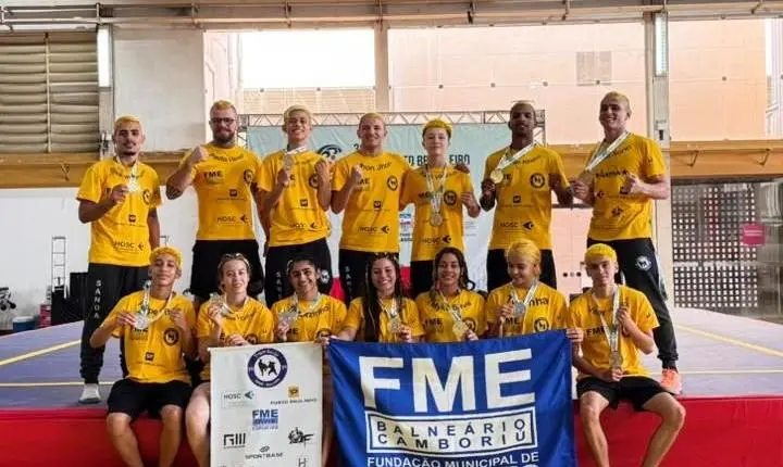 Atletas de Balneário Camboriú se destacam e garantem 14 medalhas no Campeonato Brasileiro de Kung Fu Wushu