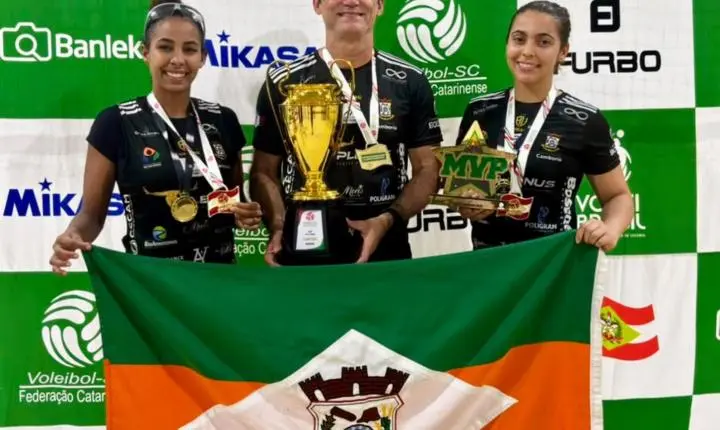 Atletas de Camboriú conquistam títulos estaduais e vice-campeonato brasileiro no vôlei de praia