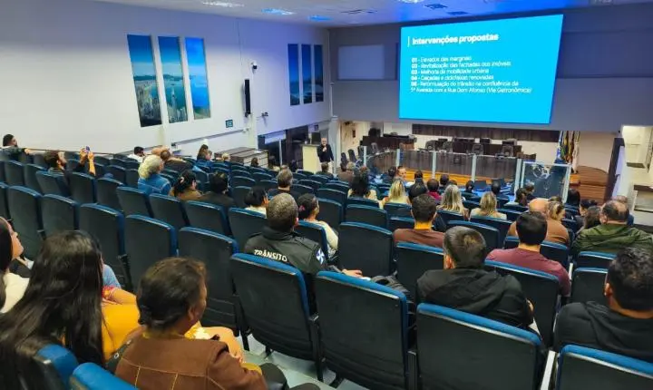 Audiência pública apresenta proposta de regulamentação da Transferência do Direito de Construir em Balneário Camboriú