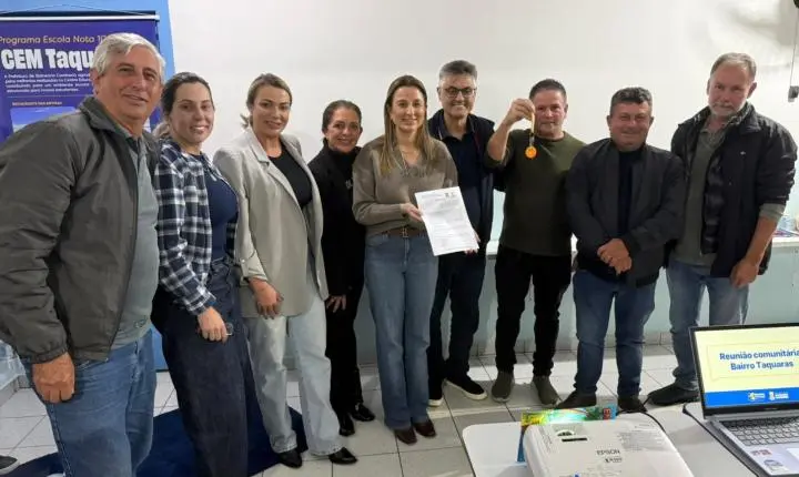 Bairro Taquaras terá nova UBS e praça pública é nomeada