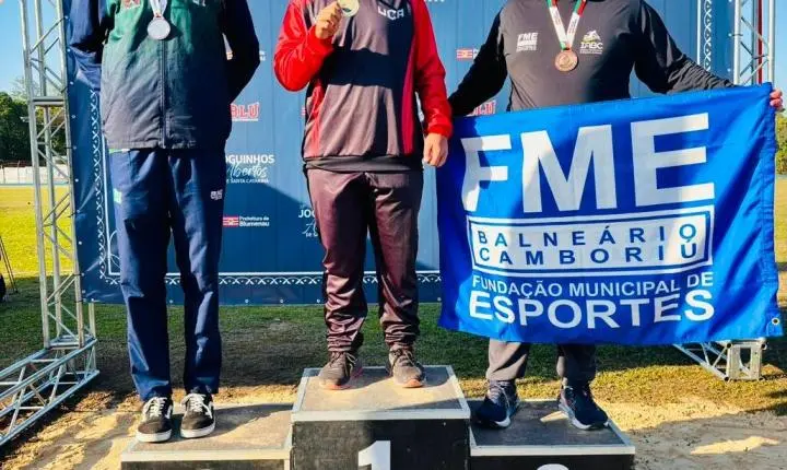 Balneário Camboriú conquista 15 medalhas e um troféu na primeira semana dos Joguinhos Abertos de Santa Catarina