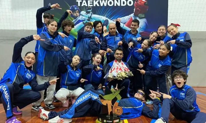 Balneário Camboriú conquista 31 medalhas na 2ª etapa Catarinense de Taekwondo
