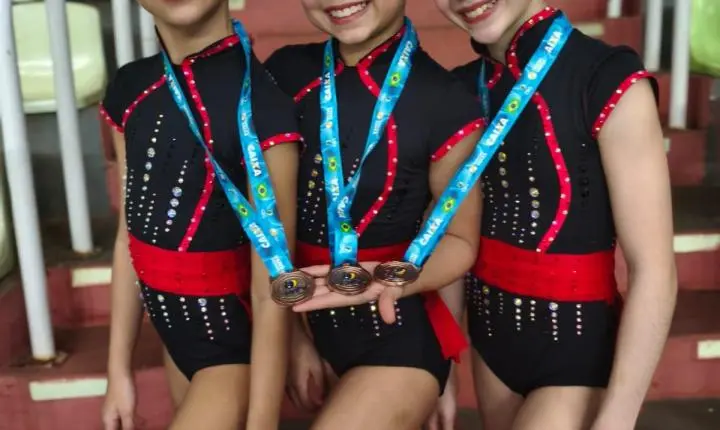 Balneário Camboriú conquista cinco pódios e classificações inéditas no Torneio Regional Sul de Ginástica Rítmica