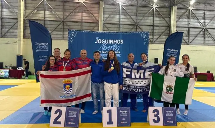 Balneário Camboriú conquista cinco troféus e mais de 30 medalhas nos Joguinhos Abertos de Santa Catarina 