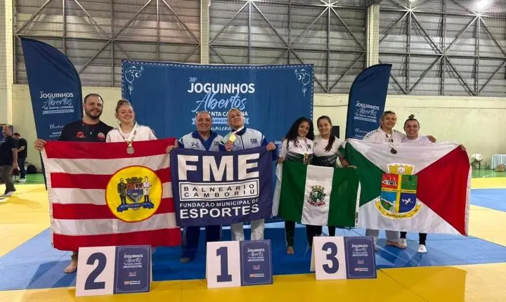 Balneário Camboriú conquista cinco troféus e mais de 30 medalhas nos Joguinhos Abertos de Santa Catarina 