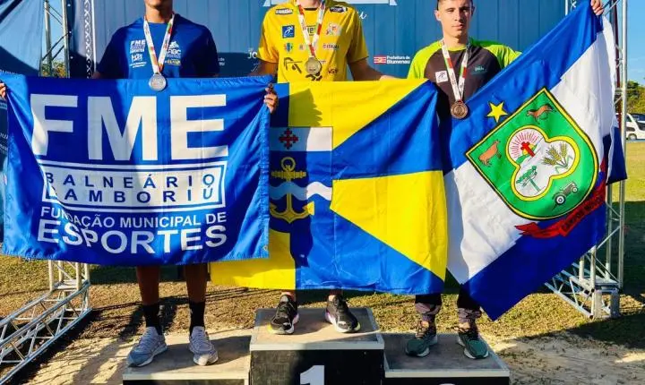 Balneário Camboriú conquista cinco troféus e mais de 30 medalhas nos Joguinhos Abertos de Santa Catarina 
