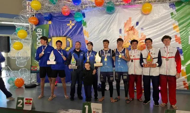 Balneário Camboriú conquista pódios em oito modalidades e cinco troféus na Etapa Estadual da Olesc