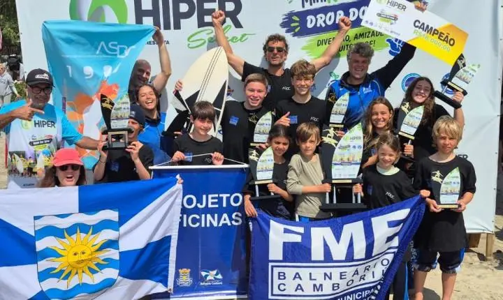 Balneário Camboriú conquista título por equipes e R$ 18 mil em festival nacional de surf