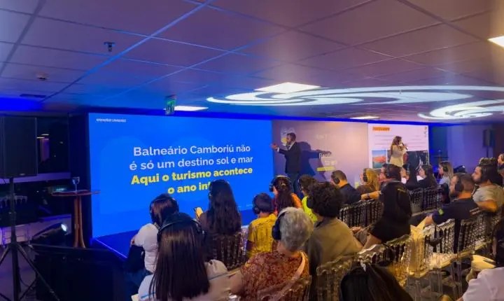 Balneário Camboriú promove destino em evento no Recife