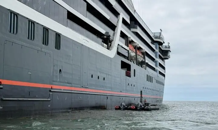 Balneário Camboriú recebe primeiro navio da temporada de cruzeiros