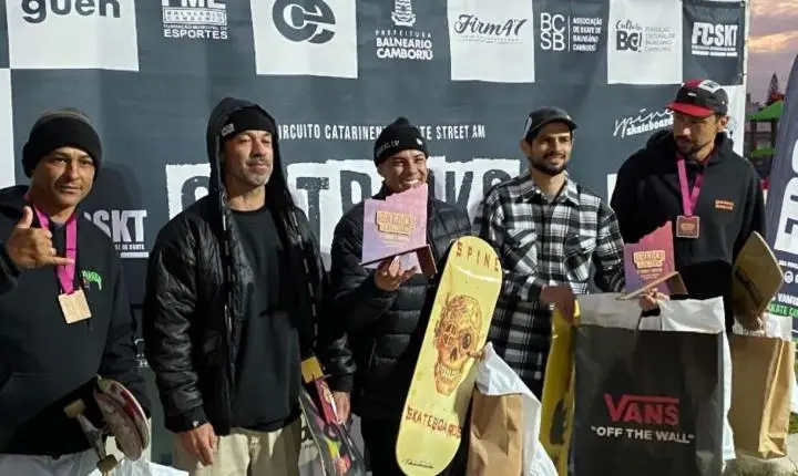 Balneário Camboriú sedia final do Circuito Catarinense de Skate Street
