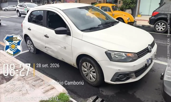 Balneário Camboriú: Três acidentes de trânsito são registrados, dois deles com vítima - Confira as alterações do trânsito nesta terça-feira