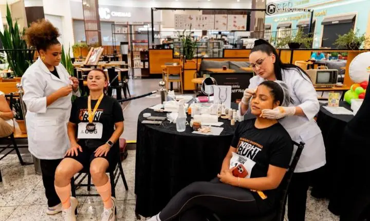 Balneário Shopping Night Run reúne 500 participantes em corrida noturna inédita