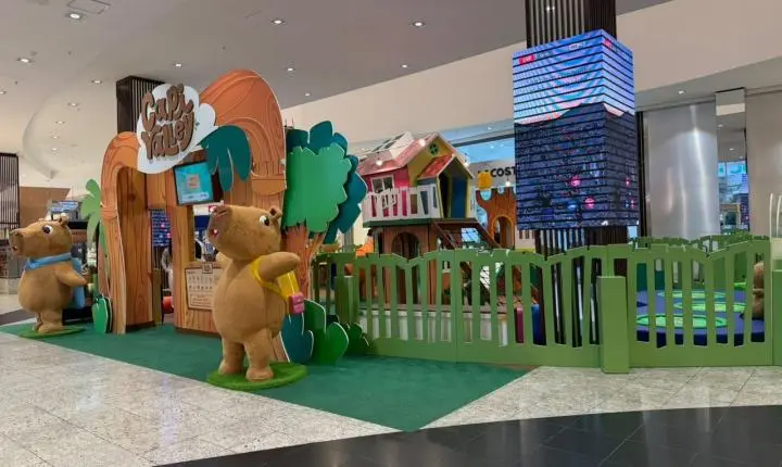 Balneário Shopping reúne dinossauros em tamanho real, parques e cinema para as férias escolares 