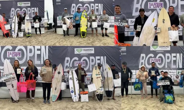 BC Open reúne 64 atletas na Praia Central de Balneário Camboriú: confira os resultados