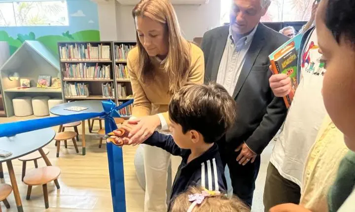 Biblioteca Pública de Balneário Camboriú ganha novo espaço de literatura infantojuvenil