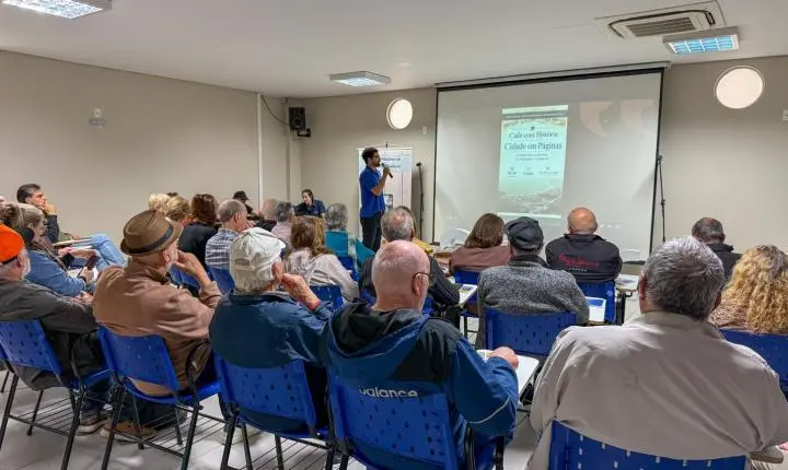 “Café com História” teve como temática a imprensa de Balneário Camboriú