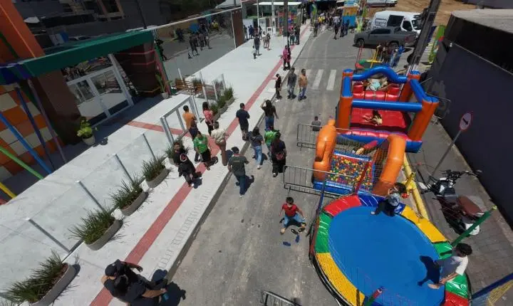 Camboriú: Agito nos Bairros reúne comunidade e marca inauguração de Escola de Tempo Integral