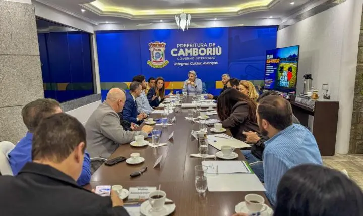 Camboriú e Balneário Camboriú alinham ações em reunião integrada