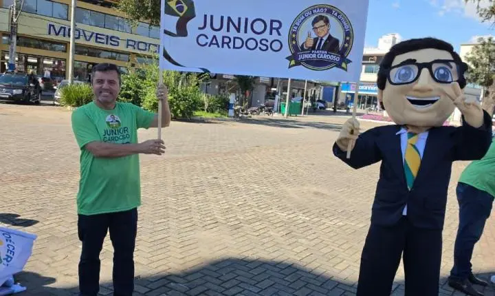 Caminhadas do candidato à reeleição Junior Cardoso reúnem apoiadores em Camboriú e Itajaí