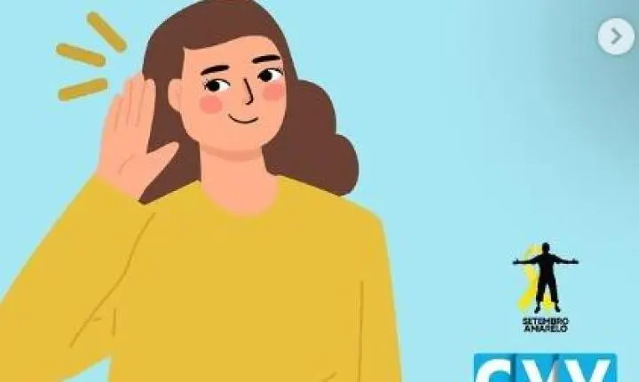  Campanha do CVV para o Setembro Amarelo 2026 reforça que ouvir com atenção, sem julgamentos, pode fazer a diferença na vida de quem enfrenta sofrimento emocional 