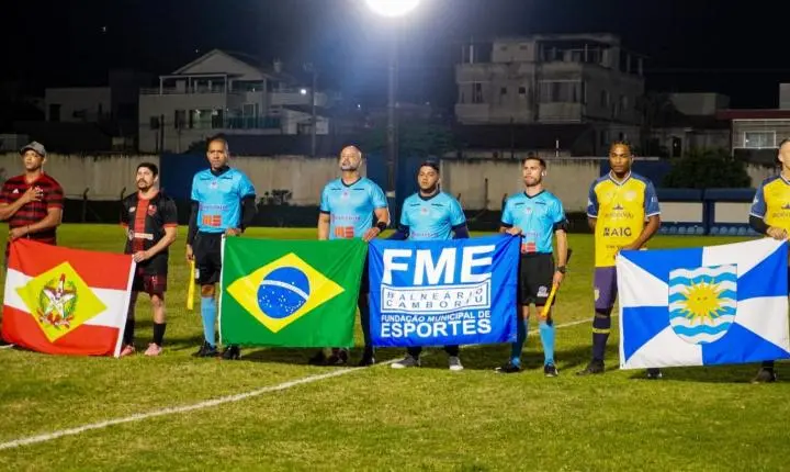 Campeonato de Futebol Amador Série A inicia com três jogos e goleadas em Balneário Camboriú 