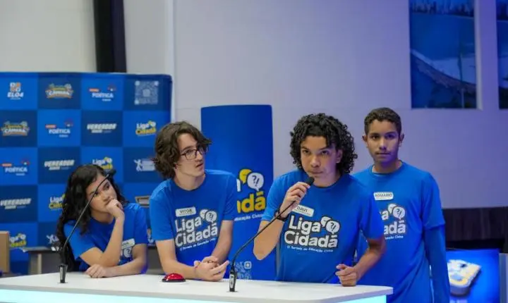 CEM Professor Antonio Lúcio é campeão da 1ª edição da Liga Cidadã