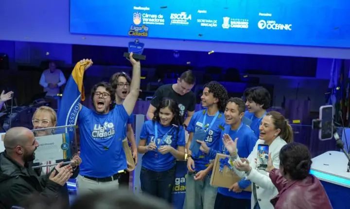 CEM Professor Antonio Lúcio é campeão da 1ª edição da Liga Cidadã