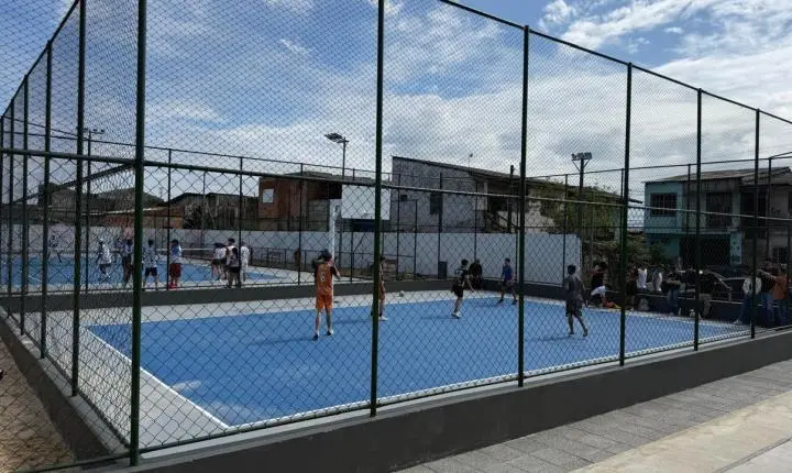 Cidade Nova ganha espaço de esporte e lazer revitalizado