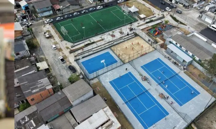 Cidade Nova ganha espaço de esporte e lazer revitalizado