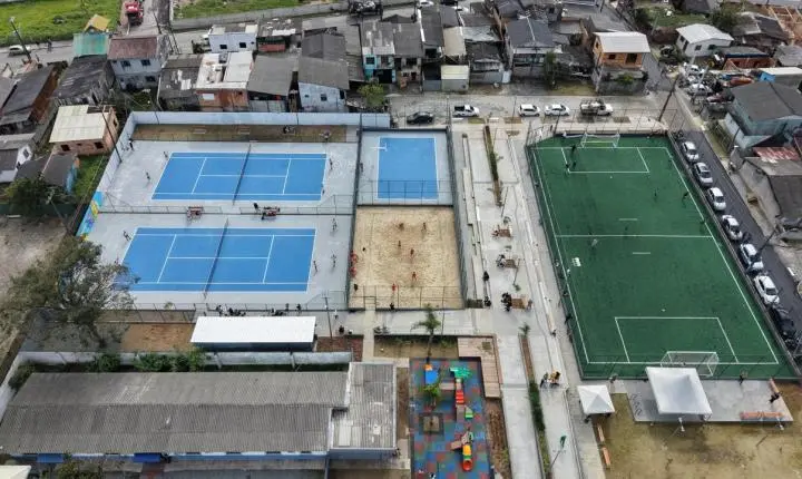 Cidade Nova ganha espaço de esporte e lazer revitalizado
