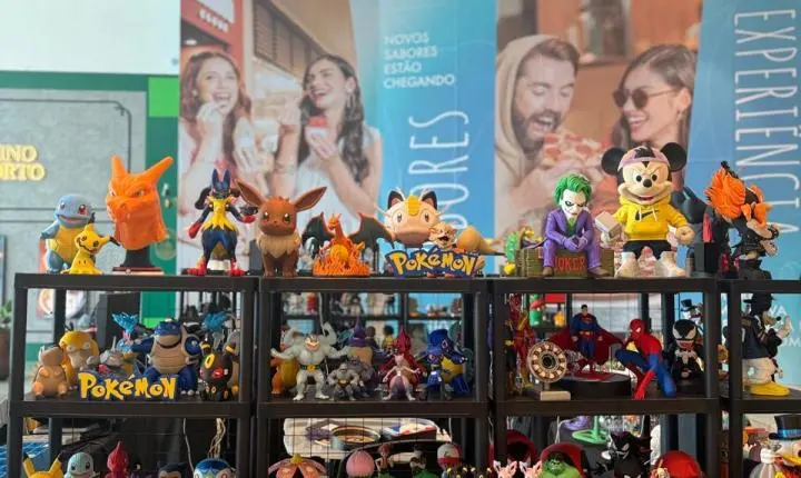 Clássicos que despertam memórias são atração na Feira de Colecionismo do Itajaí Shopping