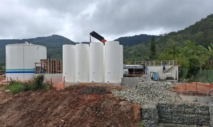 Com foco no verão, Águas de Camboriú investe em melhorias na captação de água bruta e amplia reserva de água tratada