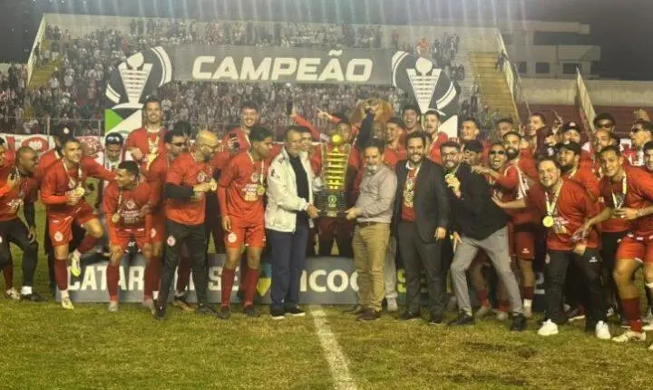 Com uma rodada de antecedência, confira o campeão da Série B de Santa Catarina de 2026 
