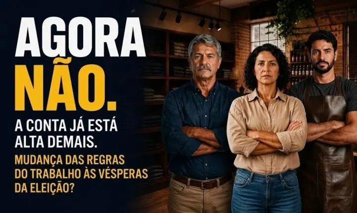 Comércio, serviços e turismo fazem apelo para que PEC do fim da escala 6x1 não seja votada antes das eleições 