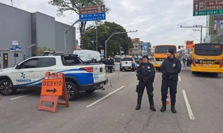 Confira as alterações de trânsito nesta segunda-feira em Balneário Camboriú