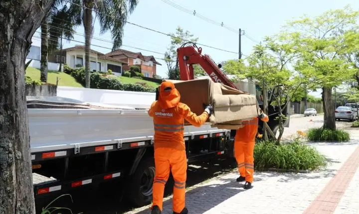 Confira o cronograma de coleta de volumosos por bairro em Balneário Camboriú