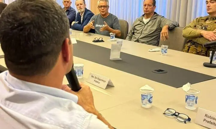Conselho das Entidades debate segurança pública com autoridades de Itajaí