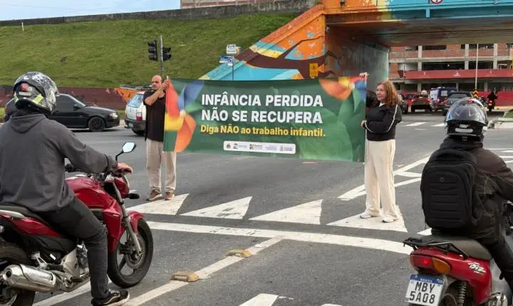Conselho Tutelar realiza campanha contra o trabalho infantil em Balneário Camboriú